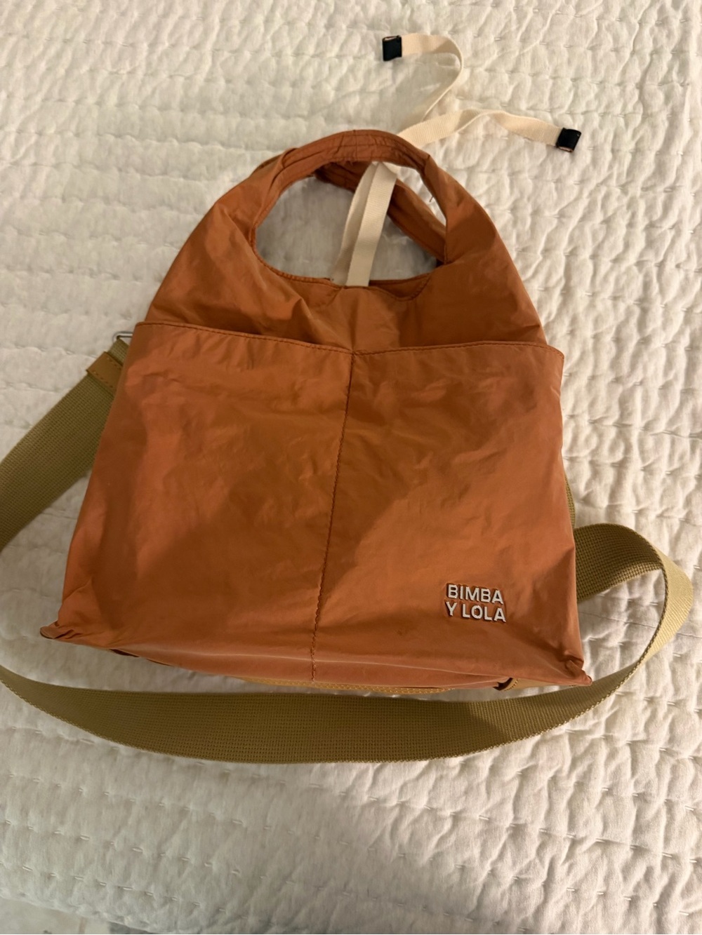 Bimba y Lola Rust Orange Crossbody Bag